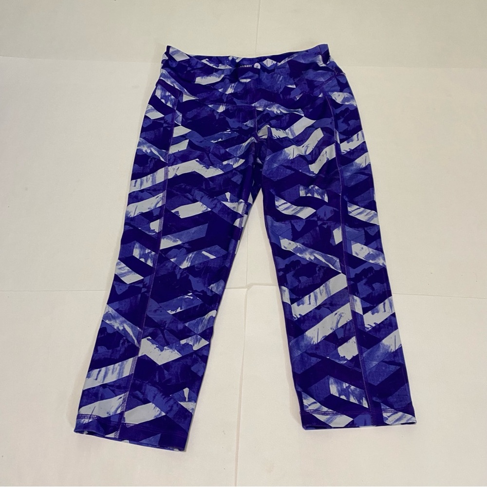 ❤️Old Navy Active Purple and White Leggings